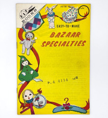 Bazaar Specialties Easy to Make Crafts by KAP Vintage 1974- 31 pages See Video
