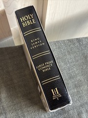 New The Holy Bible : King James Version by Holman Large Print Compact KJV 2000