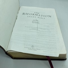 The Reformation Study Bible ESV English Standard Version Ligonier Ministries