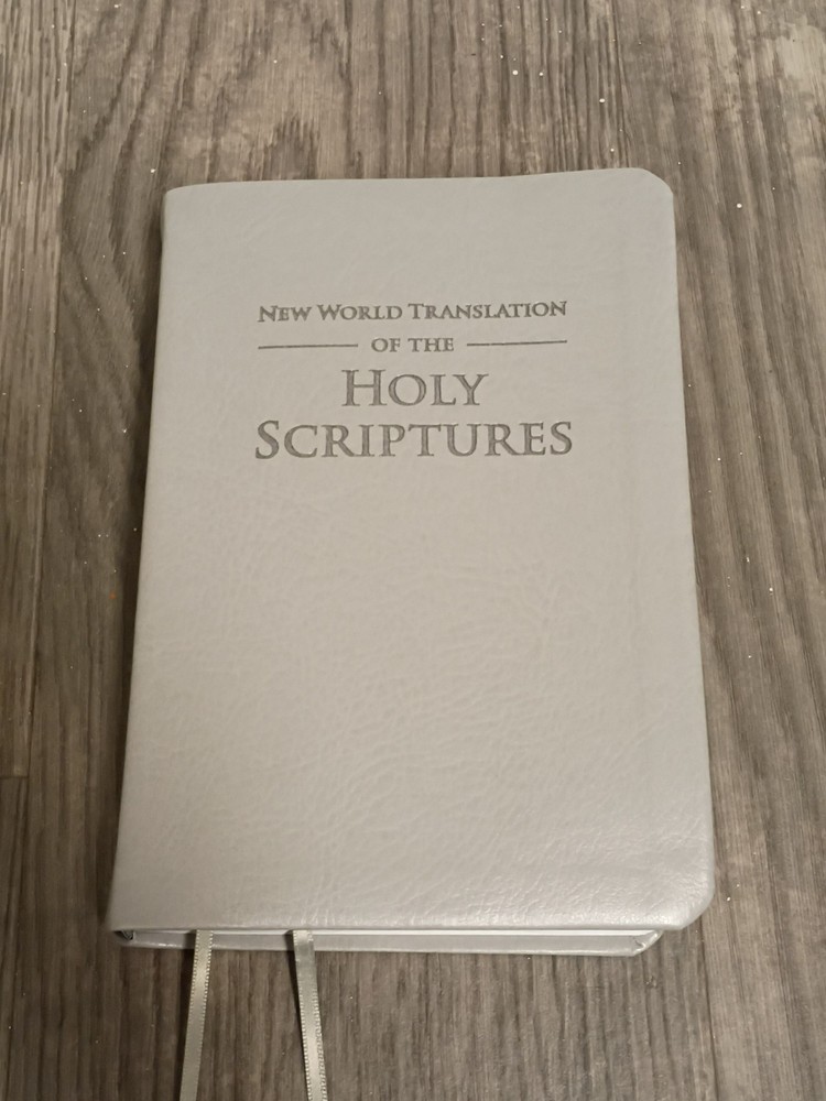 New World Translation Of The Holy Scriptures. 2018 Grey Faux Leather Bound Bible