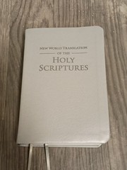 New World Translation Of The Holy Scriptures. 2018 Grey Faux Leather Bound Bible