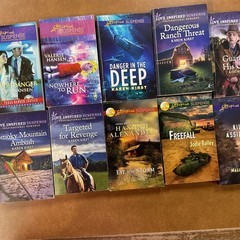Love Inspired Suspense PB Lot of 32 Virginia Smith, Roxanne Rustand, Sharon Dunn