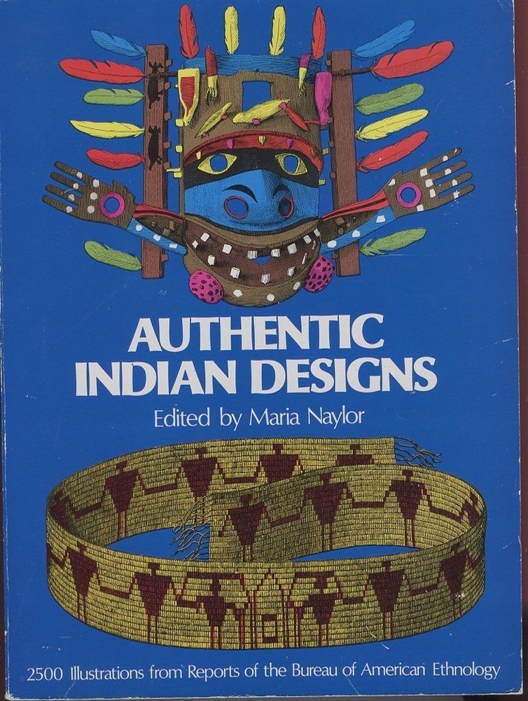 Authentic Indian Designs-2500 Illustrations-From Bureau of American Ethnology