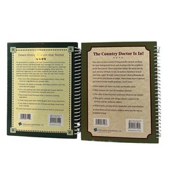 PIL Country Household Hints & Remedies Book Set 2pc Green Excellent Spiral Bound