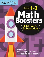 Kumon Math Boosters: Addition & Subtraction, Grades 1-3, Ages 6-8, 144 pages…