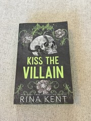 Kiss The Villain Rina Kent Deluxe Edition With Signed Bookplate Stenciled Edge