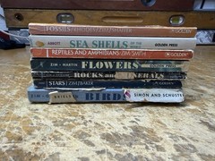 Golden Guide Nature Books Lot of 7 Birds Stars Fossils Rocks Shells Flowers