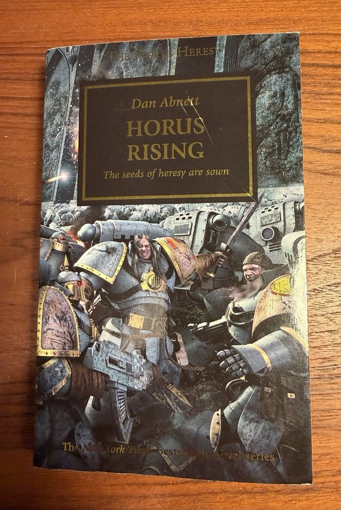 Horus Rising Dan Abnett Horus Heresy Black Library Warhammer 40K MM Paperback VG