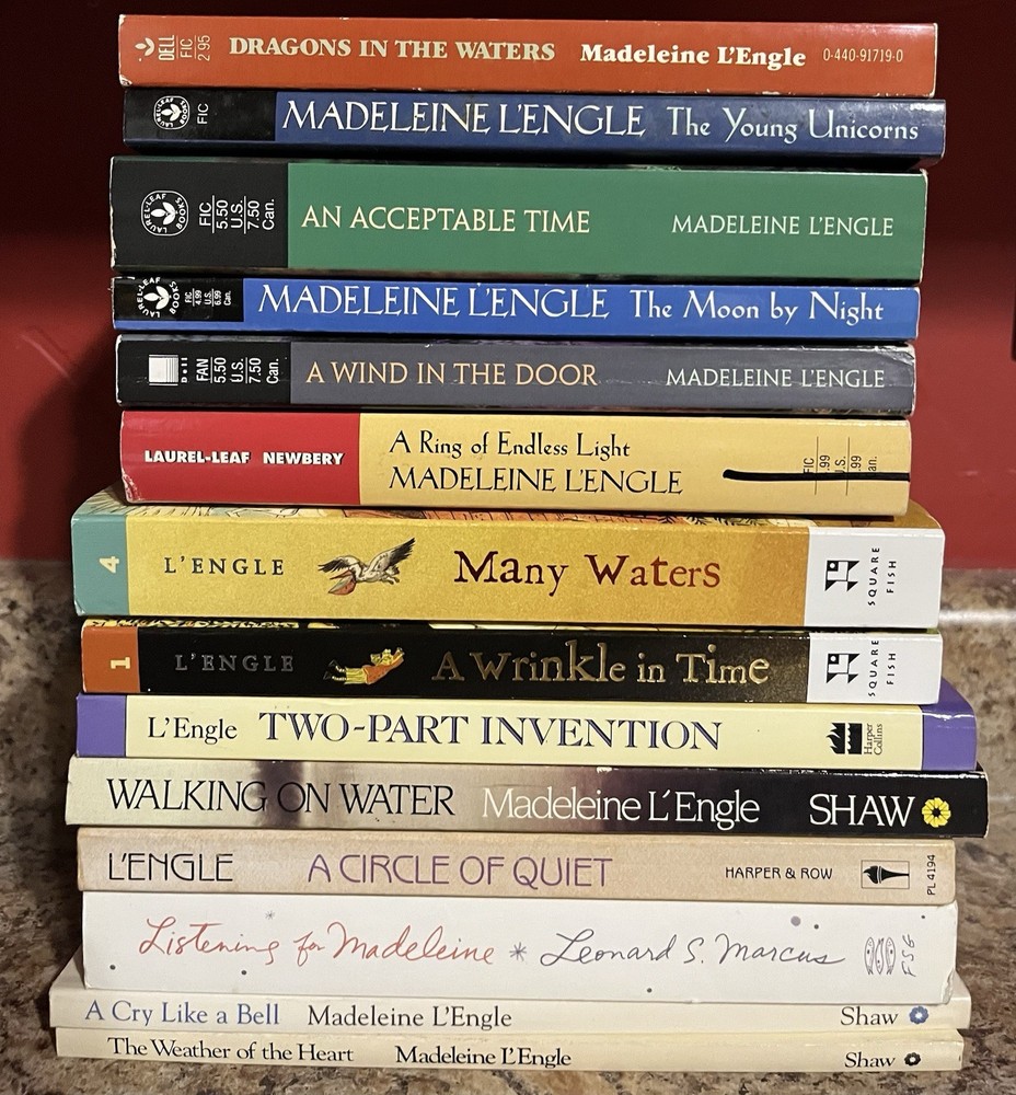 Madeleine L’engle 14 Book Lot Wrinkle In Time Acceptable Time Moon Night Lengle