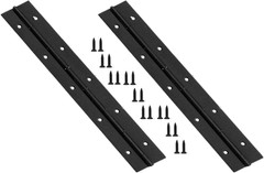 Continuous & Piano Hinges, Black Stainless Steel 304 Continuous Folding Hinges f