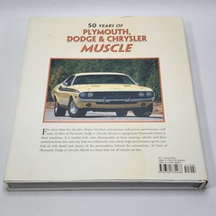 50 Years of Chrysler, Dodge and Plymouth Muscle by Robert Genat (2006) B&N Books