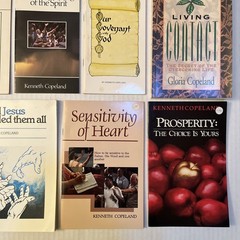 Lot of 13 Kenneth Copeland Books – The Force Of Faith And Righteousness Etc