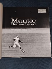 SPORTS ILLUSTRATED PRESENTS: MANTLE REMEMBERED (1995 HC) – New!