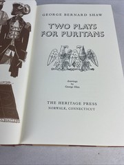 Two Plays for Puritans – George Bernard Shaw – The Heritage Press Club HC w/Slip