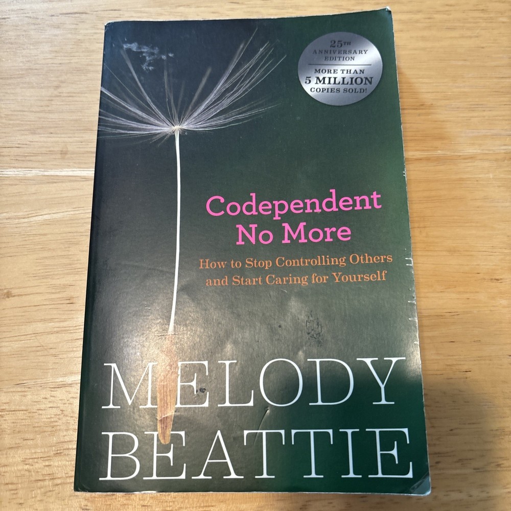 Codependent No More Melody Beattie Self‑Help Book New w/ Small Creased Corner