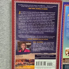 LOT OF 5 ANNE HILLERMAN BOOKS Chee Leaphorn Navajo Mystery Series PB