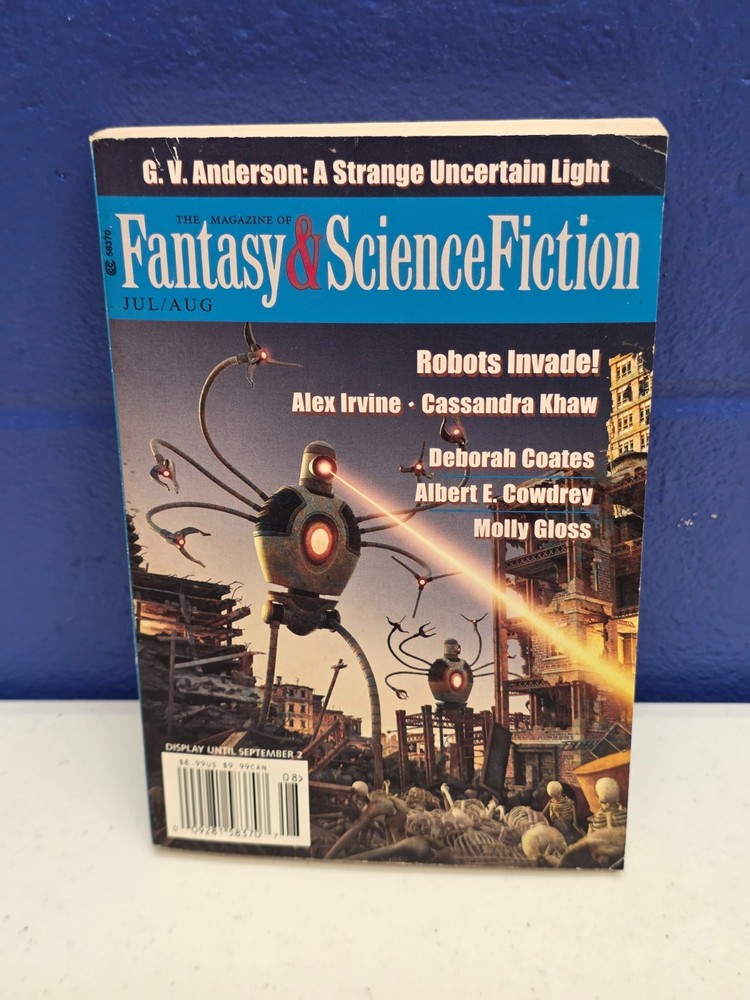 Magazine Of Fantasy & Science Fiction – July/August 2019