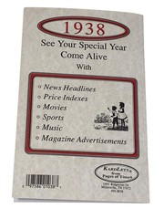 1938 PAGES OF TIME – Your Special Year Softcover News Book Booklet 24 Pages