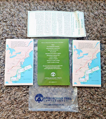 LIKE NEW Official ATC Appalachian Trail Guide & Maps 1-4 SW Virginia 2015 6th Ed