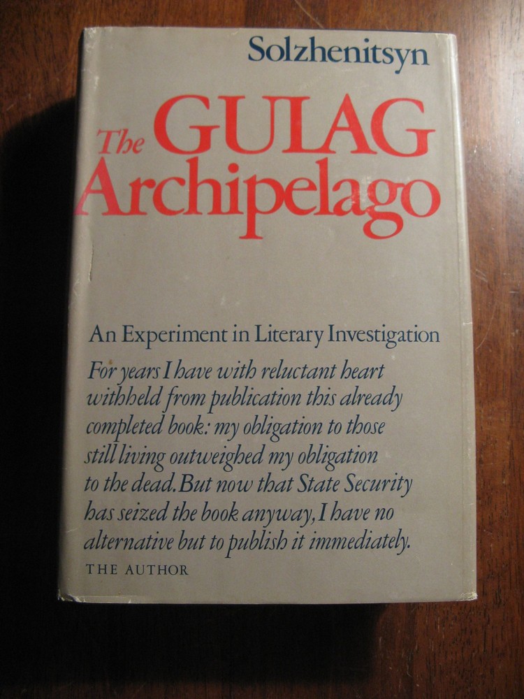The Gulag Archipelago 1918-1956 I-II – hardcover Solzhenitsyn, Aleksandr I
