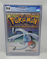 Pokemon Gold & Silver Collector’s Edition Double Cover Brady Games Guide CGC 9.4