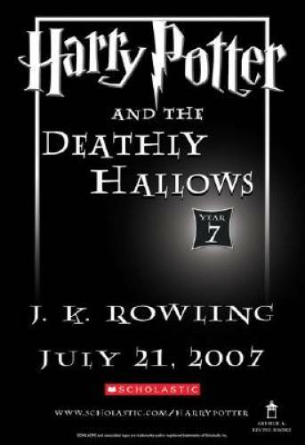 Harry Potter and the Deathly Hallows (Book 7) – Hardcover – GOOD