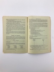 Medical College Admission Test Bulletin of Information 1951 Educational Testing