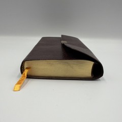 Holy Bible King James Version Barbour 2003 Burgundy Mini Leather Bound Pocket