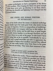 Mythology by Edith hamilton Hardcover Vintage