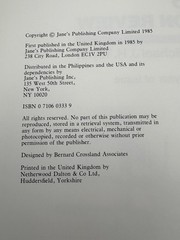 JANE’S AVIATION REVIEW edited by Michael Taylor 1985