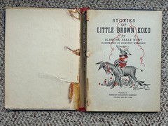Little Brown Koko (1940) & Little Brown Koko Has Fun (1945) Hardcover Books