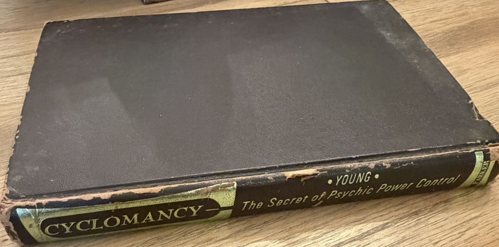 Cyclomancy Secret of Psychic Power Control Frank Rudolph Young HC 1966 4th