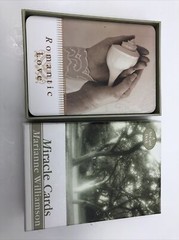 Miracle Cards by Williamson, Marianne 50 Card Deck 2002 5 in x 3.5 in Ships Free