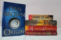 Complete Robert Langdon Series by Dan Brown 5 Books HC/PB Free Shipping