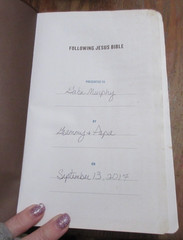 FOLLOWING JESUS BIBLE ESV 2011 Ages 8-12 BROWN TRU TONE Study Aids APPLICATIONS