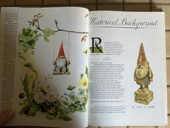 Vintage book, Gnomes by Huygen & Poortvliet 1977 Hardcover with Dust Jacket