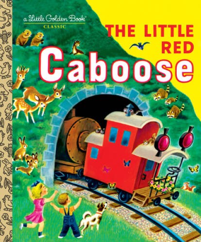 The Little Red Caboose (Little Golden Book) – Hardcover By Marian Potter – GOOD
