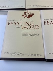 Lot of 5 Feasting on the Word Year Volumes 1-ABC 2-B 3-B By Bartlett & Taylor