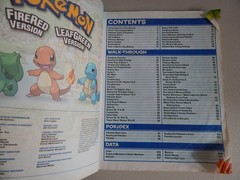 Official Nintendo POKEMON FireRed LeafGreen Strategy Guide GBA with COMBAT CHART
