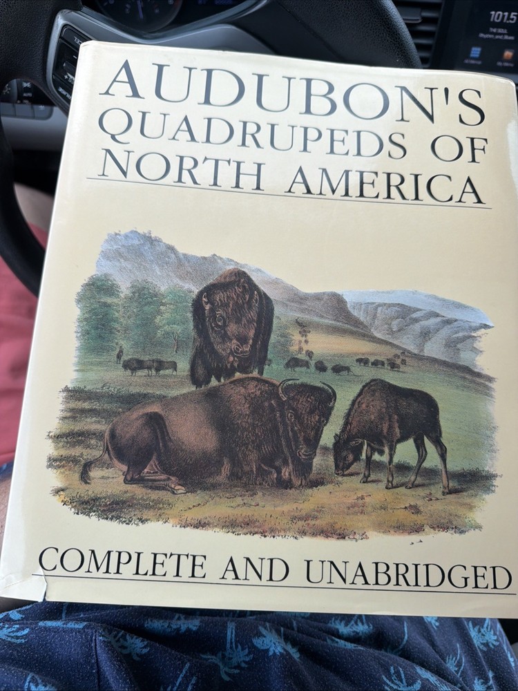 Audubon’s Quadrupeds of North America Complete & Unabridged Large Format HC/DJ