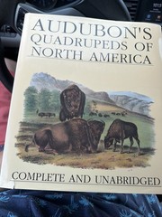 Audubon’s Quadrupeds of North America Complete & Unabridged Large Format HC/DJ