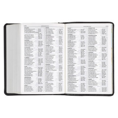 KJV Holy Bible, Compact Large Print Faux Leather Red Letter Edition – Ribbon Mar
