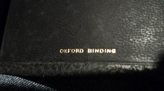AKJV OXFORD Holy Bible: 4 5/8″ x 6 1/4″ India Paper: Oxford Binding: No Date
