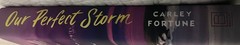 Carley Fortune OUR PERFECT STORM Hardback Book!