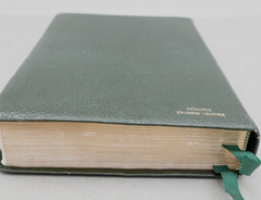 Rare Kenneth Hagin Ministries Rhema KJV Study Bible Calfskin Green by Cambridge