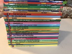 Lot Of 20 DISNEY’S WONDERFUL WORLD OF READING – Nemo – Dumbo – Aladdin