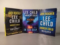 Reacher Novels HC 1st Ed Lee Child Andrew Child In Too Deep,No Plan B,The Secret