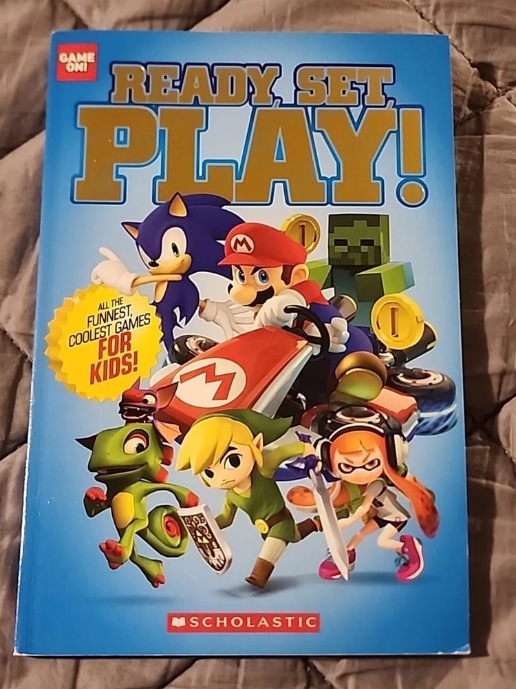 Ready, Set, Play – Game On Paperback, 9781338189940, Scholastic Book