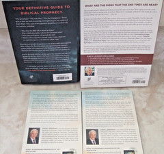 DR. DAVID JEREMIAH HC BOOK, STUDY GUIDES 1&3 + 31 LESSONS THE BOOK OF SIGNS