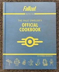 Fallout The Vault Dweller’s Official Cookbook Gift Set With Apron New No Box